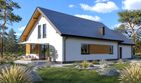 Projekt domu Planujdom 175 - parterowy dom o powierzchni 83,80 m², dach dwuspadowy - ujęcie 4