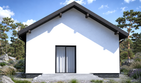 Projekt domu Planujdom 179 - parterowy dom o powierzchni 67,04 m², dach dwuspadowy - ujęcie 6