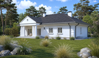 Projekt domu Planujdom 184 - parterowy dom o powierzchni 157,02 m², dach dwuspadowy - ujęcie 6