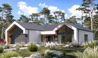 Projekt domu Planujdom 194 - parterowy dom o powierzchni 223,75 m², dach dwuspadowy - ujęcie 4