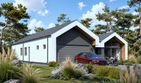 Projekt domu Planujdom 194 - parterowy dom o powierzchni 223,75 m², dach dwuspadowy - ujęcie 6