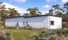 Projekt domu Planujdom 198 - parterowy dom o powierzchni 188,05 m², dach płaski - ujęcie 4