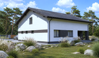 Projekt domu Planujdom 202 - parterowy dom o powierzchni 113,39 m², dach dwuspadowy - ujęcie 4