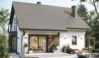 Projekt domu Krajobrazy 131 - parterowy z poddaszem dom o powierzchni 96,46 m², dach dwuspadowy - ujęcie 2