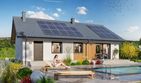 Projekt domu Tracja 2 modern - parterowy dom o powierzchni 99,38 m², dach dwuspadowy - ujęcie 4
