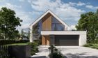 Projekt domu HomeKoncept 130 A wariant 03 - parterowy z poddaszem dom o powierzchni 175,30 m², dach dwuspadowy - ujęcie 4
