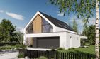 Projekt domu HomeKoncept 130 A wariant 03 - parterowy z poddaszem dom o powierzchni 175,30 m², dach dwuspadowy - ujęcie 5