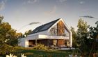Projekt domu HomeKoncept 130 A wariant 03 - parterowy z poddaszem dom o powierzchni 175,30 m², dach dwuspadowy - ujęcie 7