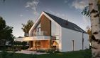 Projekt domu HomeKoncept 130 A wariant 03 - parterowy z poddaszem dom o powierzchni 175,30 m², dach dwuspadowy - ujęcie 13