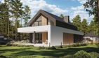 Projekt domu NewHouse 753 G2 w1 - parterowy z poddaszem dom o powierzchni 102,49 m², dach dwuspadowy - ujęcie 13