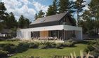 Projekt domu NewHouse 753 G2 w1 - parterowy z poddaszem dom o powierzchni 102,49 m², dach dwuspadowy - ujęcie 15