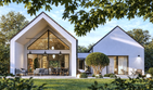 Projekt domu House 42 - parterowy dom o powierzchni 181,96 m², dach dwuspadowy - ujęcie 2
