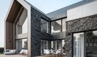Projekt domu House x29 - parterowy z poddaszem dom o powierzchni 248,57 m², dach wielospadowy - ujęcie 2