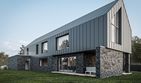 Projekt domu House x29 - parterowy z poddaszem dom o powierzchni 248,57 m², dach wielospadowy - ujęcie 5
