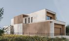 Projekt domu House x13 - z pełnym piętrem dom o powierzchni 180,47 m², dach płaski - ujęcie 4