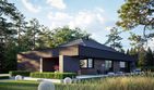 Projekt domu EX 22 G2 (wersja A) energo plus - parterowy dom o powierzchni 147,61 m², dach kopertowy - ujęcie 3