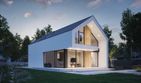 Projekt domu NewHouse 758 - parterowy z poddaszem dom o powierzchni 114,07 m², dach dwuspadowy - ujęcie 2