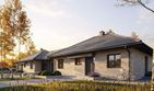 Projekt domu Mini 1 G2 plus (dwulokalowy) - parterowy dom o powierzchni 157,90 m², dach dwuspadowy - ujęcie 3