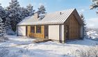 Projekt domu Jupiter 2XL - parterowy dom o powierzchni 90,27 m², dach dwuspadowy - ujęcie 2