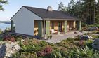 Projekt domu Jutrzenka 2 XL - parterowy dom o powierzchni 91,34 m², dach dwuspadowy - ujęcie 3