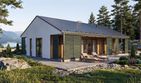 Projekt domu Jutrzenka 2 XL - parterowy dom o powierzchni 91,34 m², dach dwuspadowy - ujęcie 6