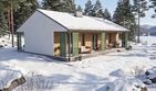 Projekt domu Jutrzenka 2 XL - parterowy dom o powierzchni 91,34 m², dach dwuspadowy - ujęcie 8