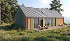 Projekt domu Amelia 2 XL - murowany - parterowy dom o powierzchni 90,28 m², dach dwuspadowy - ujęcie 9