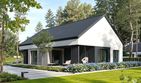 Projekt domu EG-109 wariant IV - parterowy dom o powierzchni 105,31 m², dach dwuspadowy - ujęcie 2