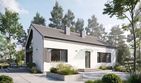 Projekt domu Studio 117 - parterowy dom o powierzchni 99,40 m², dach dwuspadowy - ujęcie 2