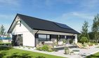 Projekt domu N55-G2 - parterowy dom o powierzchni 118,87 m², dach dwuspadowy - ujęcie 7