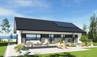 Projekt domu N55-G2 - parterowy dom o powierzchni 118,87 m², dach dwuspadowy - ujęcie 9