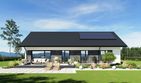 Projekt domu N55-G2 - parterowy dom o powierzchni 118,87 m², dach dwuspadowy - ujęcie 11
