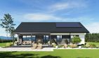 Projekt domu N55-G2 - parterowy dom o powierzchni 118,87 m², dach dwuspadowy - ujęcie 12