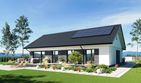 Projekt domu N55-G2 - parterowy dom o powierzchni 118,87 m², dach dwuspadowy - ujęcie 15