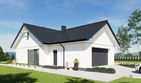 Projekt domu N55-G2 - parterowy dom o powierzchni 118,87 m², dach dwuspadowy - ujęcie 17