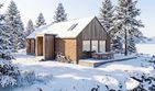Projekt domu Amelia XL - parterowy dom o powierzchni 91,28 m², dach dwuspadowy - ujęcie 10