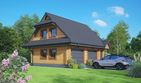 Projekt budynku gospodarczego gd-6 - parterowy dom o powierzchni 94,39 m², dach dwuspadowy - ujęcie 2