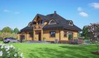 Projekt domu Chmielniki małe 49 dw - parterowy z poddaszem dom o powierzchni 155,01 m², dach kopertowy - ujęcie frontu
