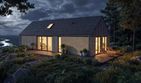 Projekt domu Chata 2 XL - murowany - parterowy dom o powierzchni 90,27 m², dach dwuspadowy - ujęcie 4