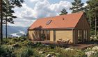 Projekt domu Chata 2 XL - murowany - parterowy dom o powierzchni 90,27 m², dach dwuspadowy - ujęcie 6