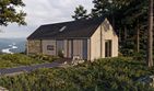 Projekt domu Chata 2 XL - parterowy dom o powierzchni 91,56 m², dach dwuspadowy - ujęcie 10