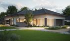 Projekt domu NewHouse 767 w1 - parterowy dom o powierzchni 153,15 m², dach namiotowy - ujęcie 2