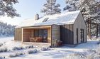 Projekt domu Zorza 2 XL - parterowy dom o powierzchni 91,56 m², dach dwuspadowy - ujęcie 9