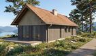 Projekt domu Kameralny 2 XL- murowany - parterowy dom o powierzchni 90,27 m², dach dwuspadowy - ujęcie 2