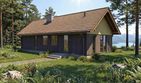 Projekt domu Kameralny 2XL - parterowy dom o powierzchni 91,56 m², dach dwuspadowy - ujęcie 2