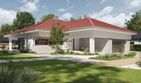 Projekt domu NewHouse 767 w1 red - parterowy dom o powierzchni 153,15 m², dach kopertowy - ujęcie 3