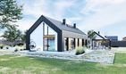 Projekt domu PióroArchitekci – 16 szkieletowy - parterowy dom o powierzchni 87,10 m², dach dwuspadowy - ujęcie 4