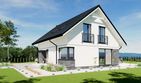 Projekt domu N50-BG - parterowy z poddaszem dom o powierzchni 119,04 m², dach dwuspadowy - ujęcie 5