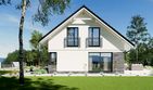 Projekt domu N50-BG - parterowy z poddaszem dom o powierzchni 119,04 m², dach dwuspadowy - ujęcie 6