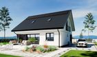 Projekt domu N50-BG - parterowy z poddaszem dom o powierzchni 119,04 m², dach dwuspadowy - ujęcie 9